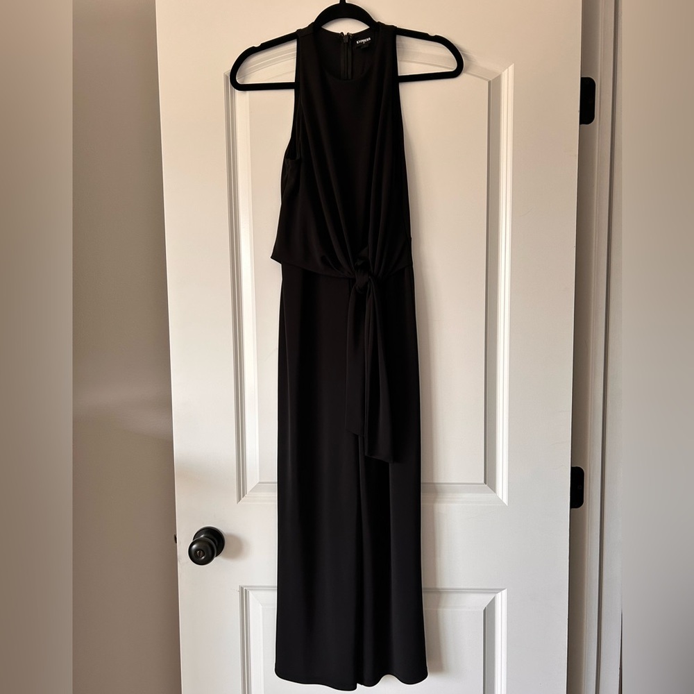 Express XS Elegant Black Sleeveless romper